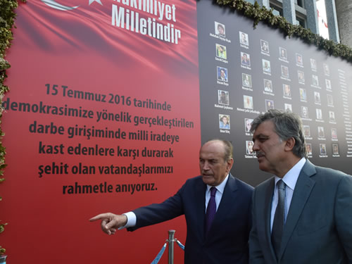 11. Cumhurbaşkanı Gül'den İBB’ye Geçmiş Olsun Ziyareti